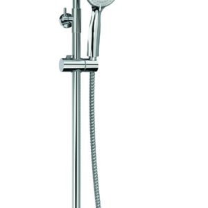 Plan shower with slide rail kit